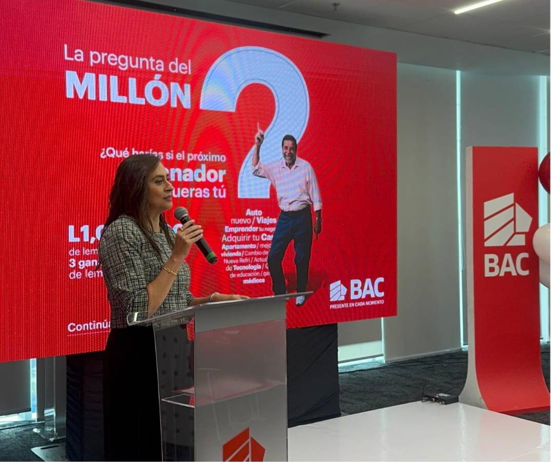 BAC entrega el primer millón de lempiras al ganador de la promoción “La Pregunta del Millón”