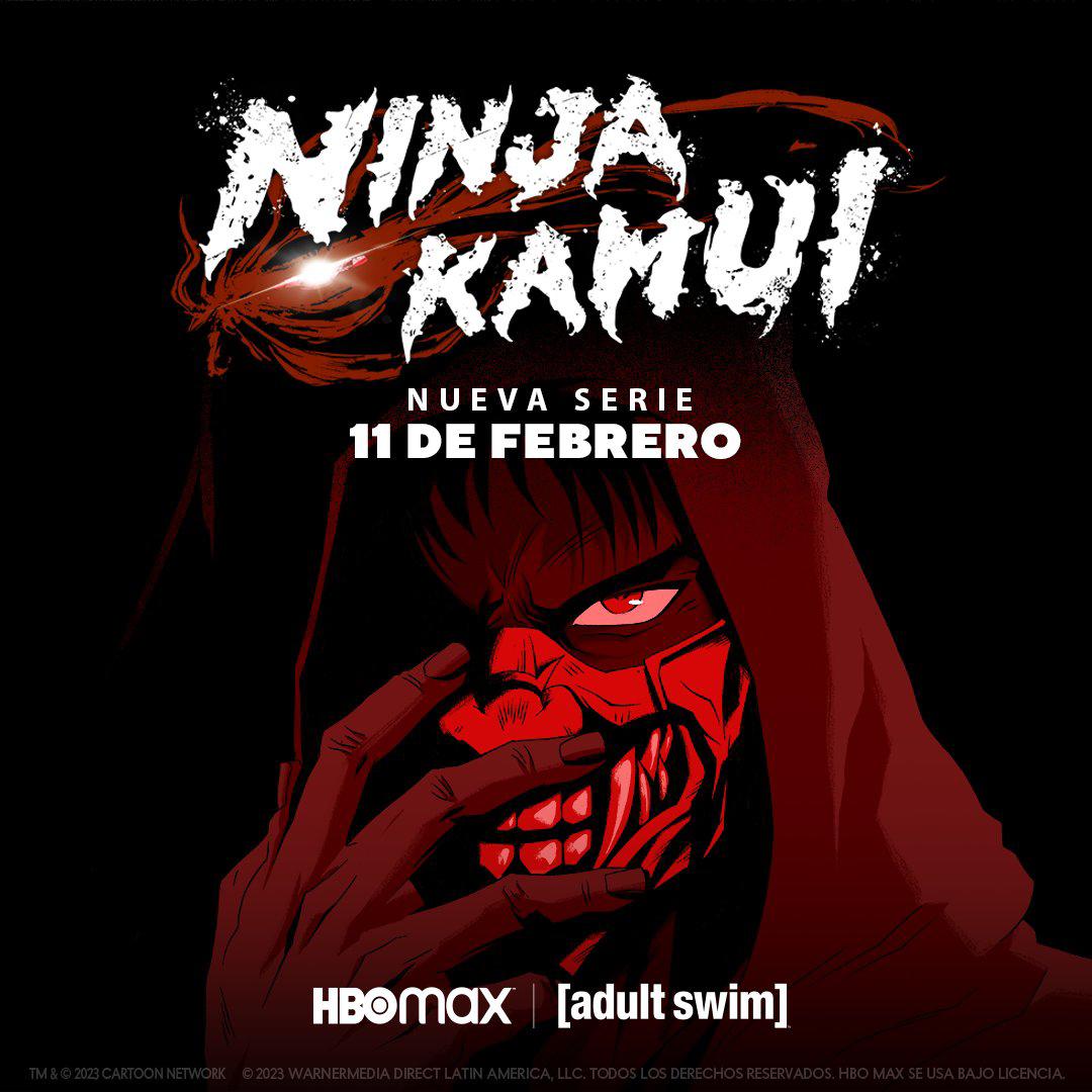 <b>HBO MAX: Ninja Kamui.</b>La nueva serie de animación Ninja kamui desata venganza y acción en Toonami de Adult Swim. 