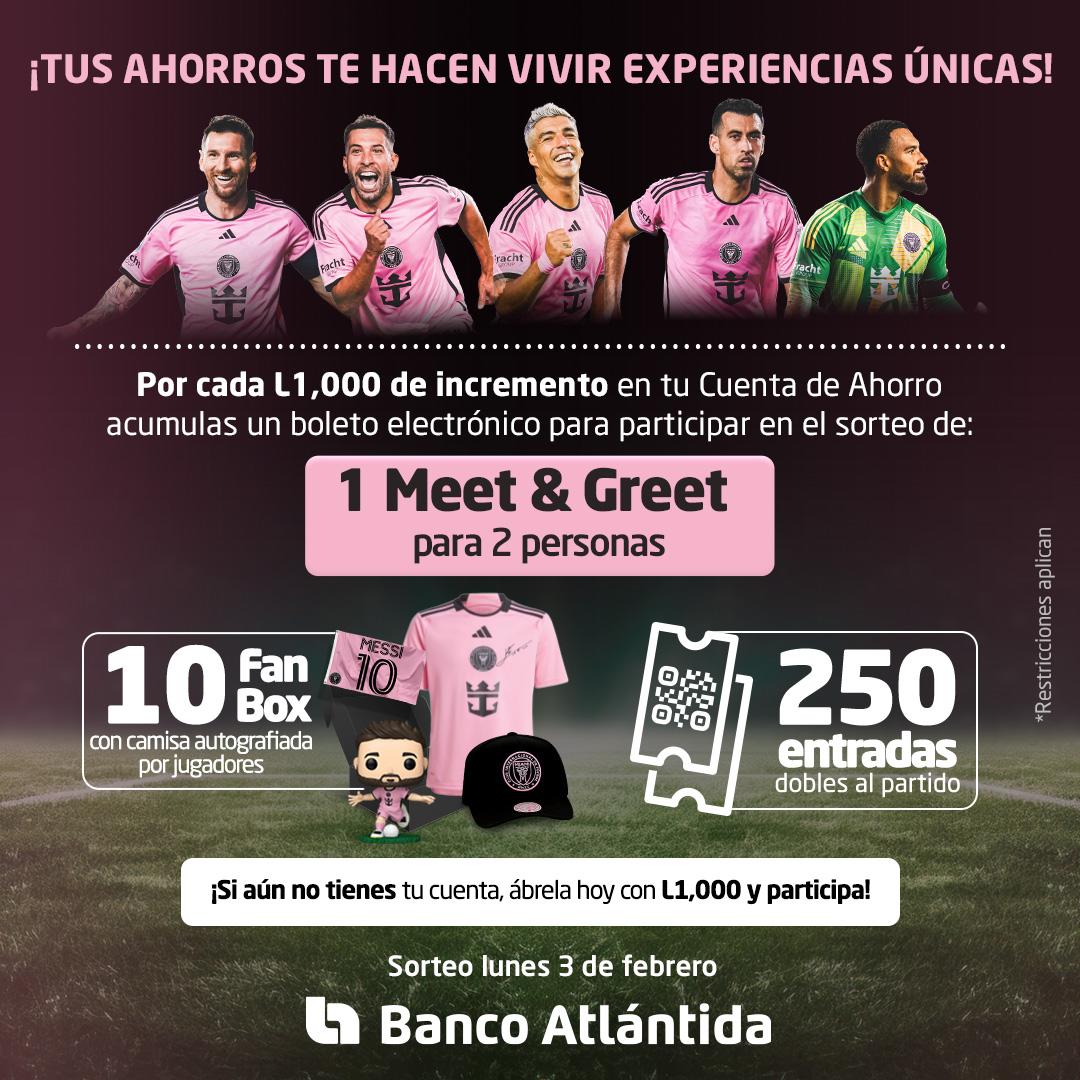 Banco Atlántida te lleva al evento deportivo del siglo.