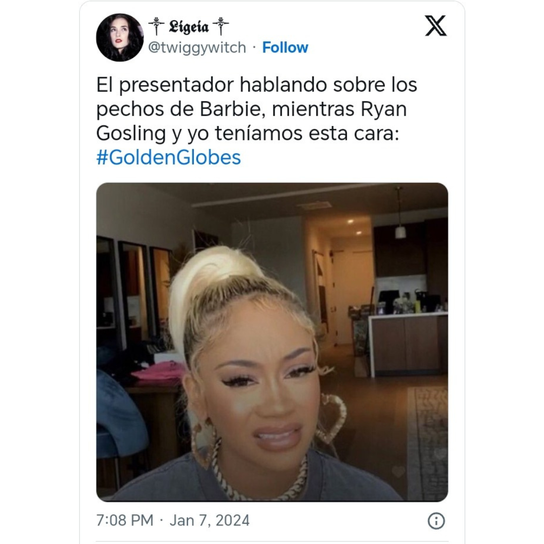 Los mejores memes de los Golden Globes 2024