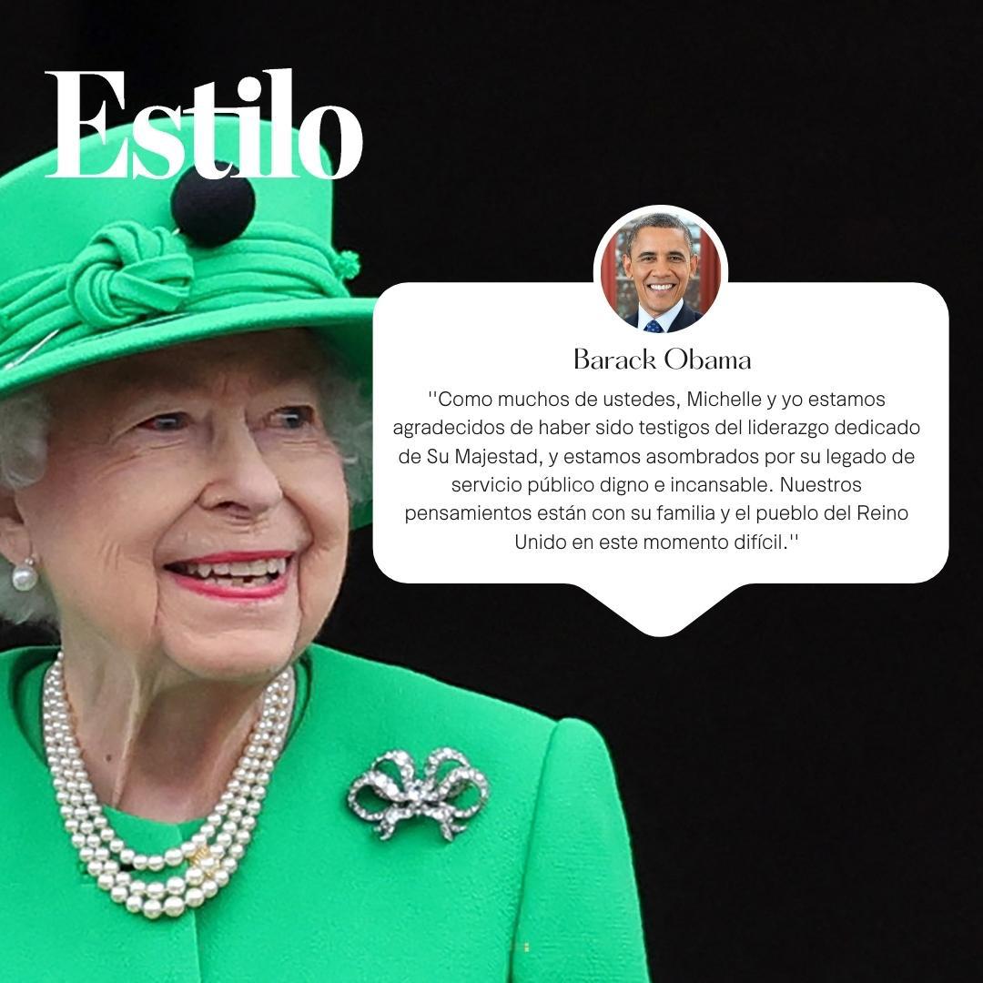 Celebridades reaccionan a la muerte de la Reina Isabel II