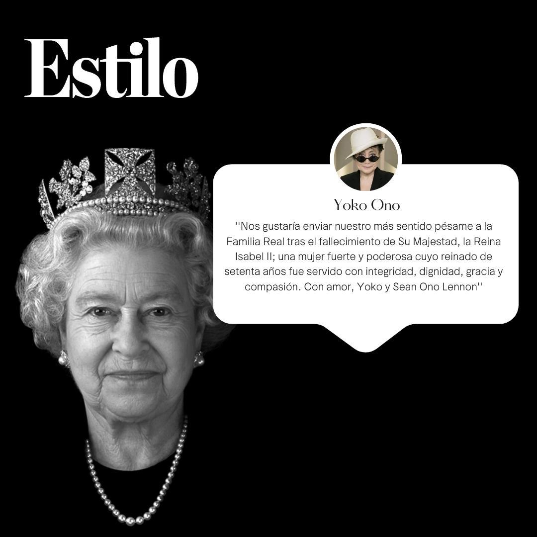 Celebridades reaccionan a la muerte de la Reina Isabel II