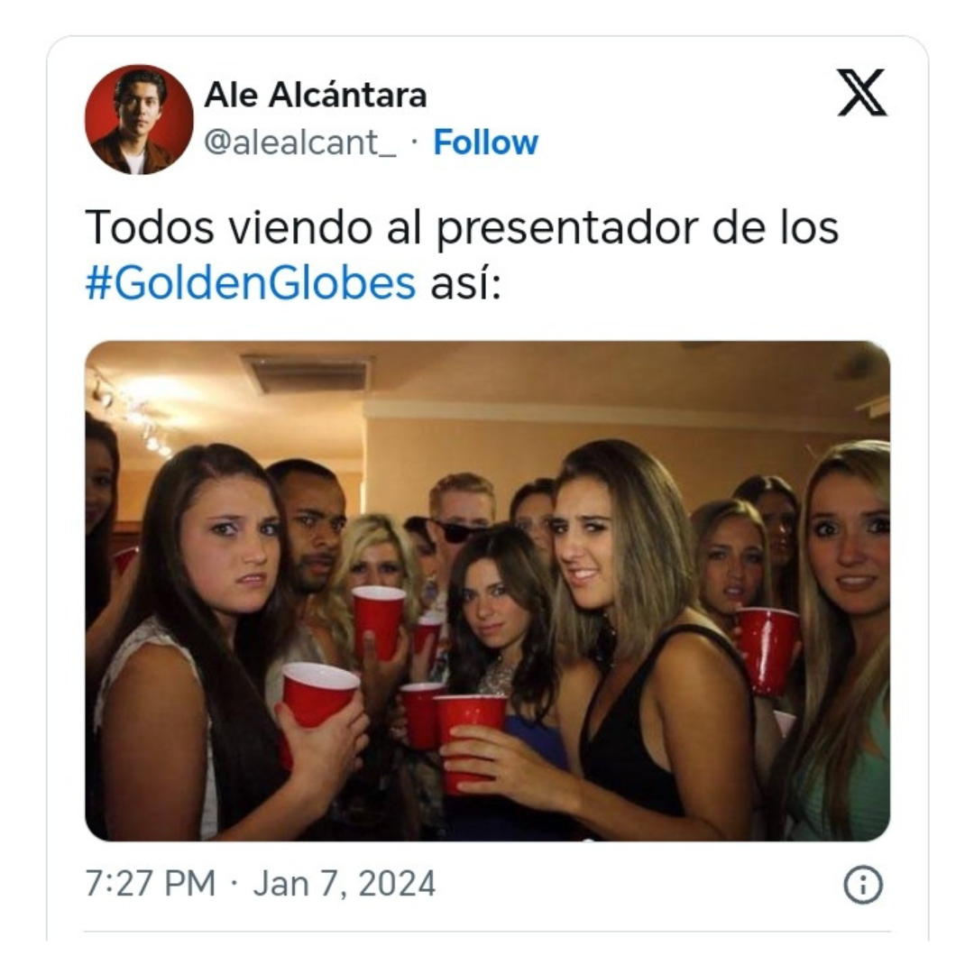 Los mejores memes de los Golden Globes 2024