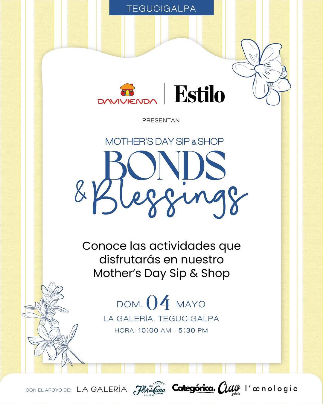 Te esperamos en Bonds & Blessings Tegucigalpa: celebra a mamá con momentos que se quedan en el corazón