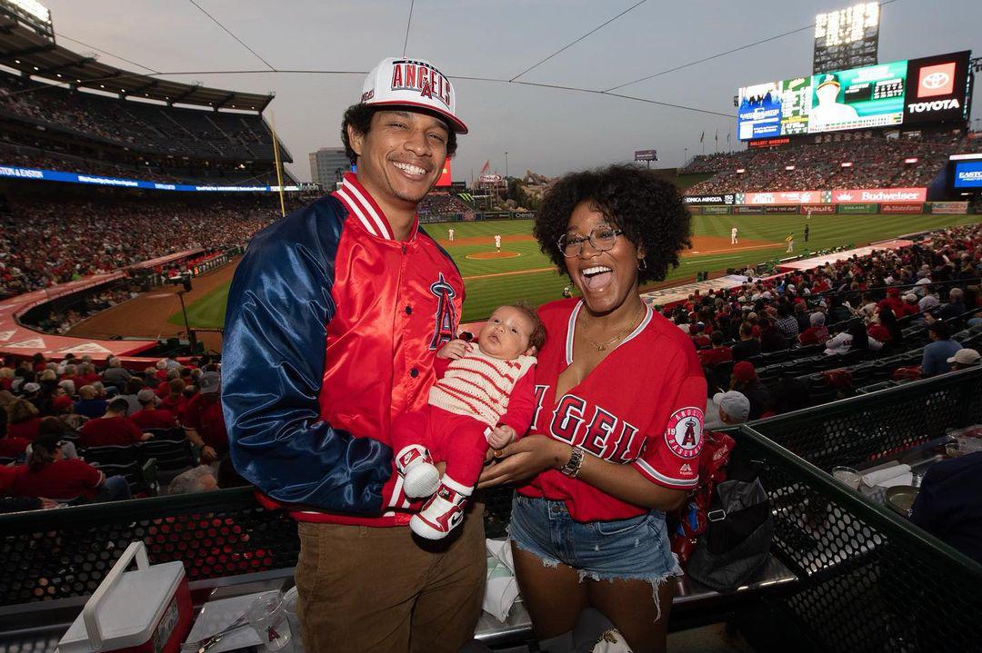 Keke Palmer también se unió al team mom; la actriz dio la bienvenida a su primogénito a principios de este año, a quien llamaron, Leodis Andrellton Jackson.