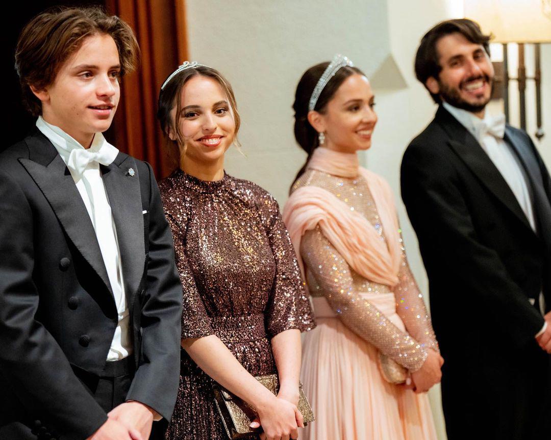 Banquete de bodas del príncipe Hussein de Jordania y Rajwa al-Saif