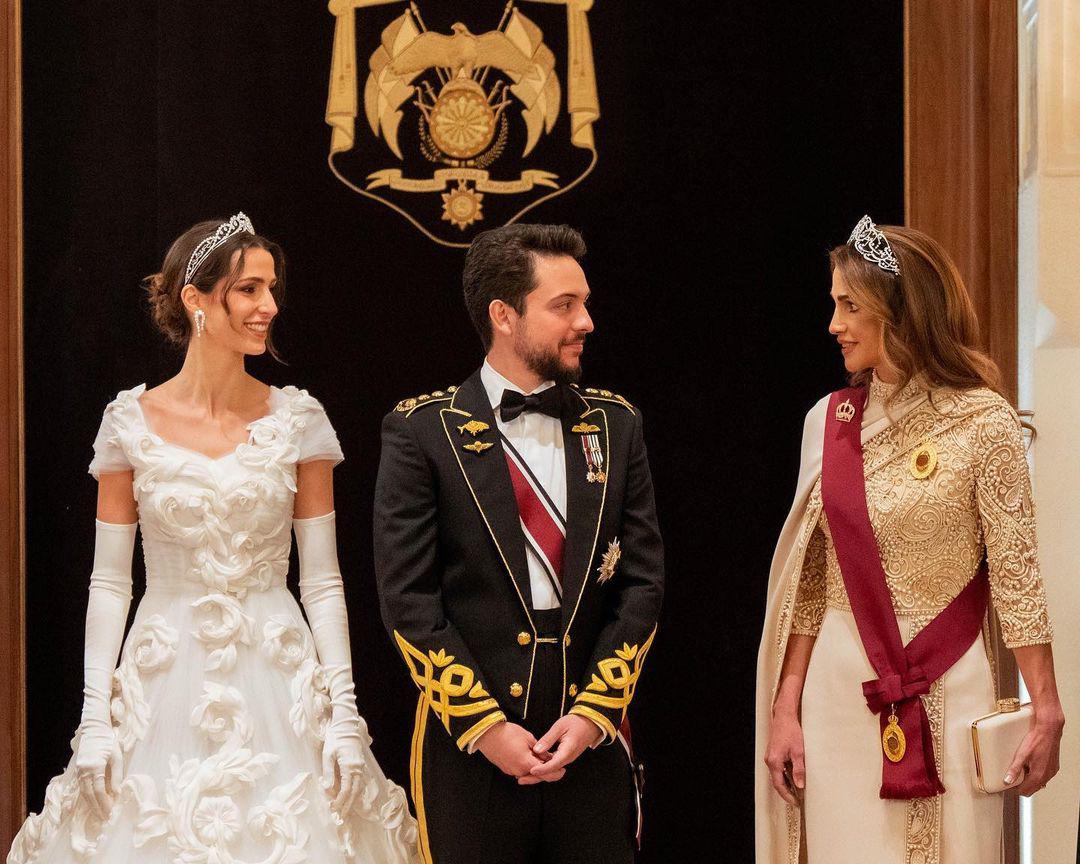 Banquete de bodas del príncipe Hussein de Jordania y Rajwa al-Saif