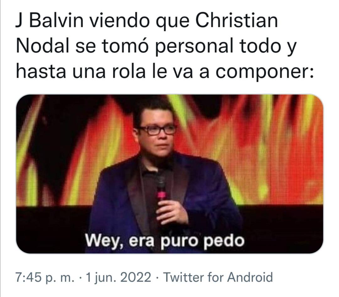 Los mejores memes de la polémica entre J Balvin y Christian Nodal