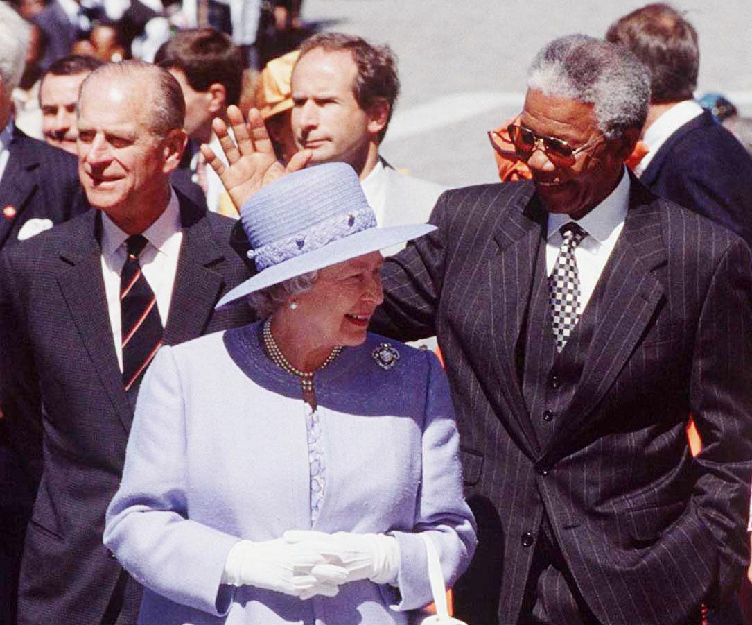 Nelson Mandela. 