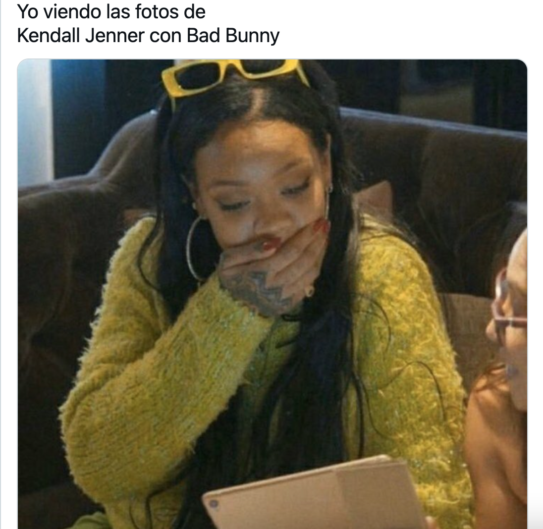 Los mejores memes de la nueva relación de Bad Bunny y Kendall Jenner