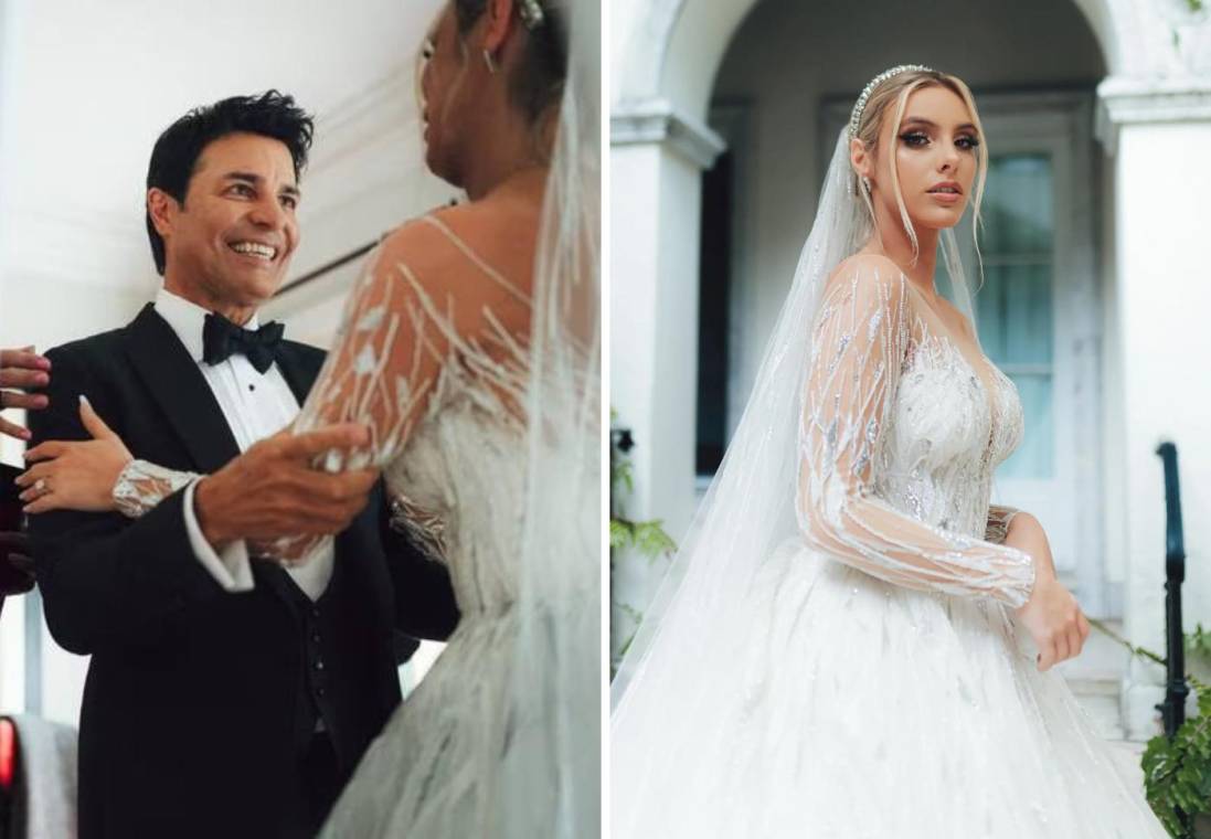 Chayanne cautiva en la boda de su sobrina Lele Pons