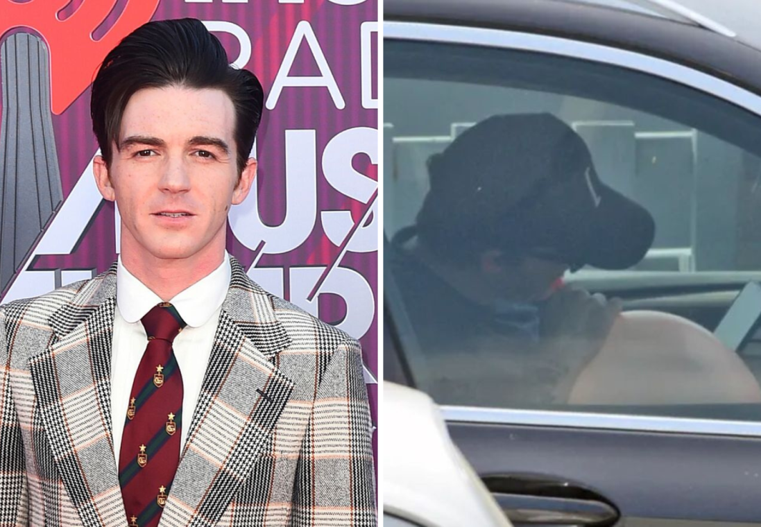 Captan a Drake Bell inhalando sustancias de un globo en su coche