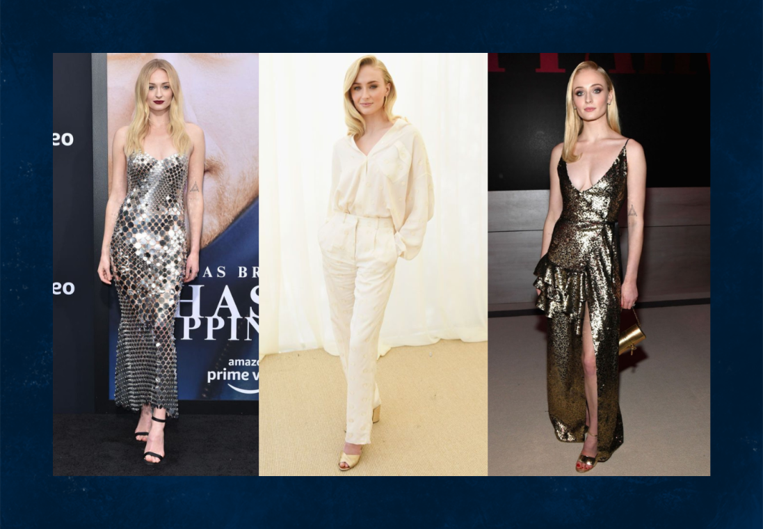 De lo sencillo a lo glamuroso, Sophie Turner ha robado miradas en las alfombras rojas durante el transcurso de su carrera. Te compartimos una fotogalería de sus mejores looks.