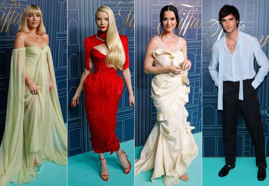 La famosa joyería de lujo Tiffany &amp; Co. reabrió su tienda principal en La Quinta Avenida, Nueva York con una fiesta de gala que contó con la asistencia de numerosas celebridades. Los invitados, vestidos elegantemente, tuvieron la oportunidad de admirar la impresionante colección de diamantes de la marca antes de caminar por la alfombra roja Tiffany hasta la fiesta posterior en The Landmark.Entre las estrellas que se reunieron para celebrar la marca de lujo estuvieron Blake Lively, Jacob Elordi, Hailey Bieber, Florence Pugh y Anya Taylor-Joy. A continuación, ve los diferentes atuendos de alfombra roja que lucieron las celebridades esa noche.