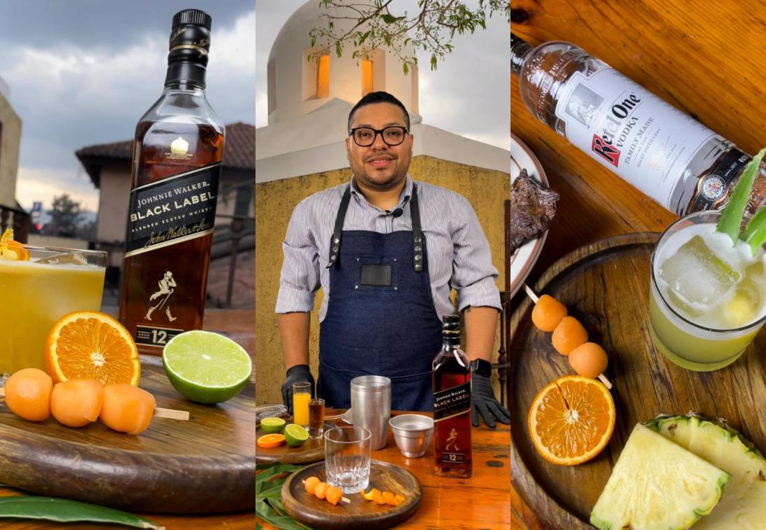 El mixólogo Jeffrey Fares nos enseña a preparar 4 cócteles deliciosos para esta temporada de verano con tequila Maestro Dobel Diamante, Johnnie Walker 12 años Black Label y Vodka Ketel One. Fotografías por: Isabel Barahona y Rafael Bran