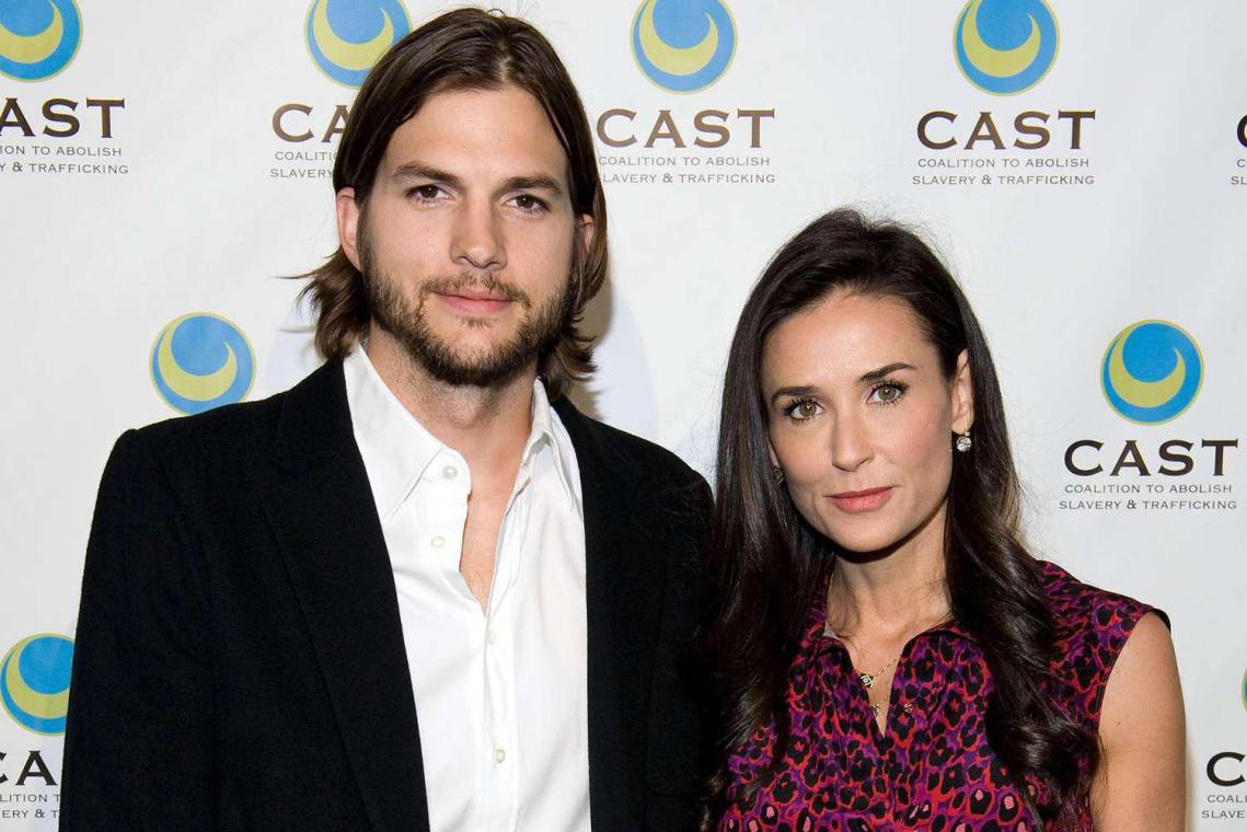 Ashton Kutcher habla sobre su divorcio con Demi Moore