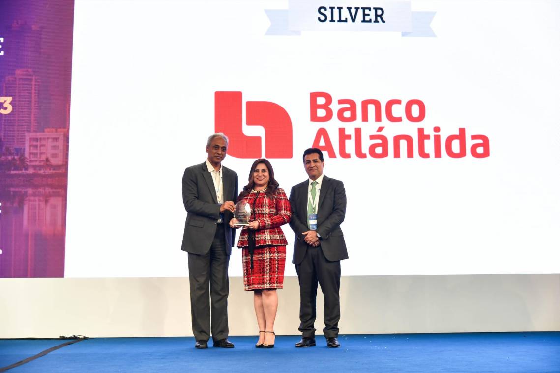 Por segundo año consecutivo, Banco Atlántida es ganador Plata en la categoría Financiador Pyme del año