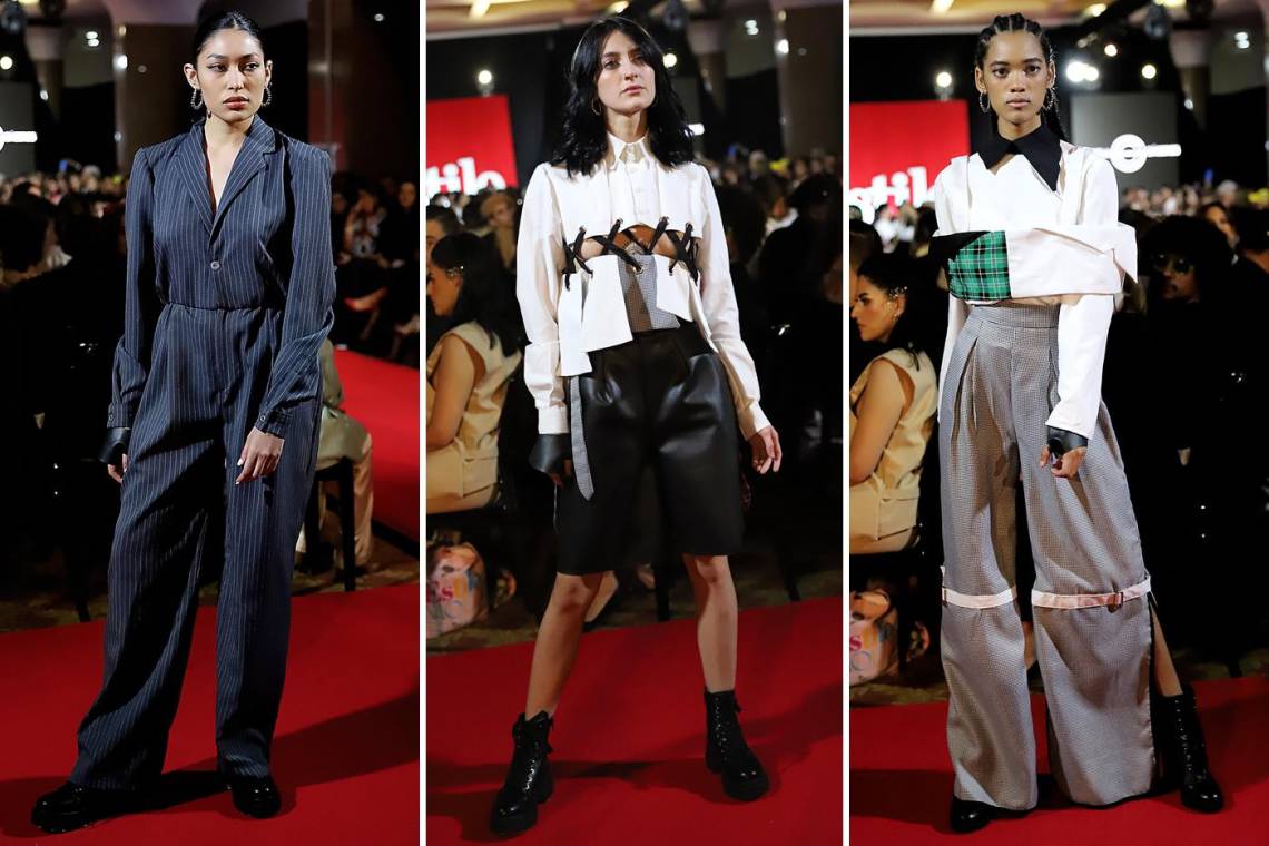 En el día 2 de Estilo Moda 2022, Gabriela Cáceres, estudiante de la carrera de Diseño de Modas, impresionó a los asistentes con sus diseños inspirados en trajes que resaltan y empoderan a las mujeres. A su vez, demostró que lo clásico sigue siendo parte de la moda en la actualidad, utilizando diferentes colores y estampados con toques muy únicos.