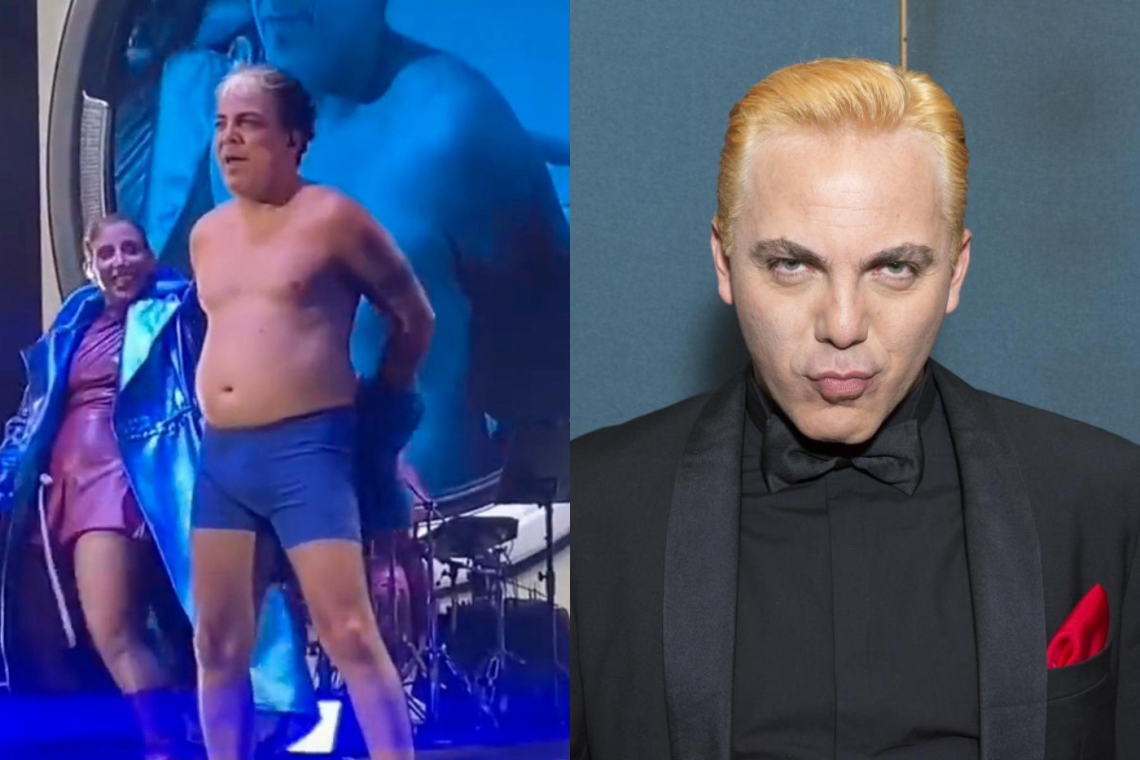 Cristian Castro es centro de risa por mostrar su cuerpo al público en medio de un concierto. Los cibernautas no tardaron en hacer memes alusivos al striptease del mexicano, y aquí te dejamos los mejores.