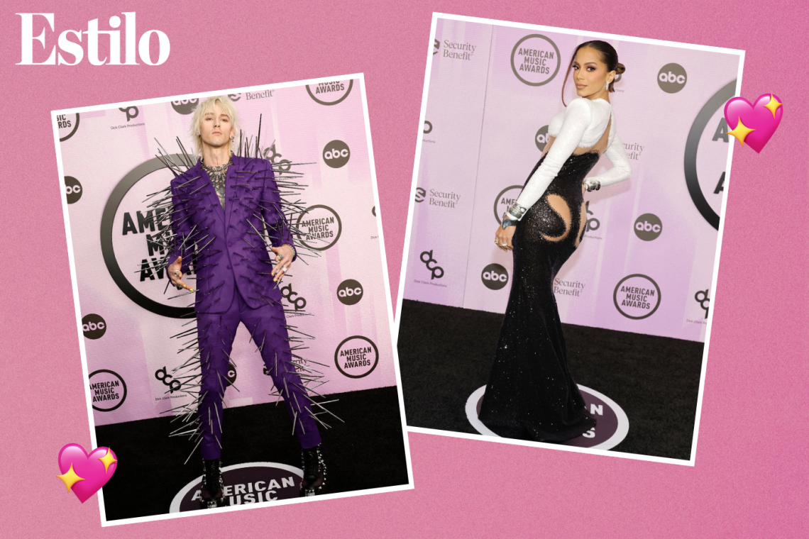 Las celebridades deslumbraron en la black carpet de los American Music Awards 2022. Aquí te dejamos los looks más destacados.