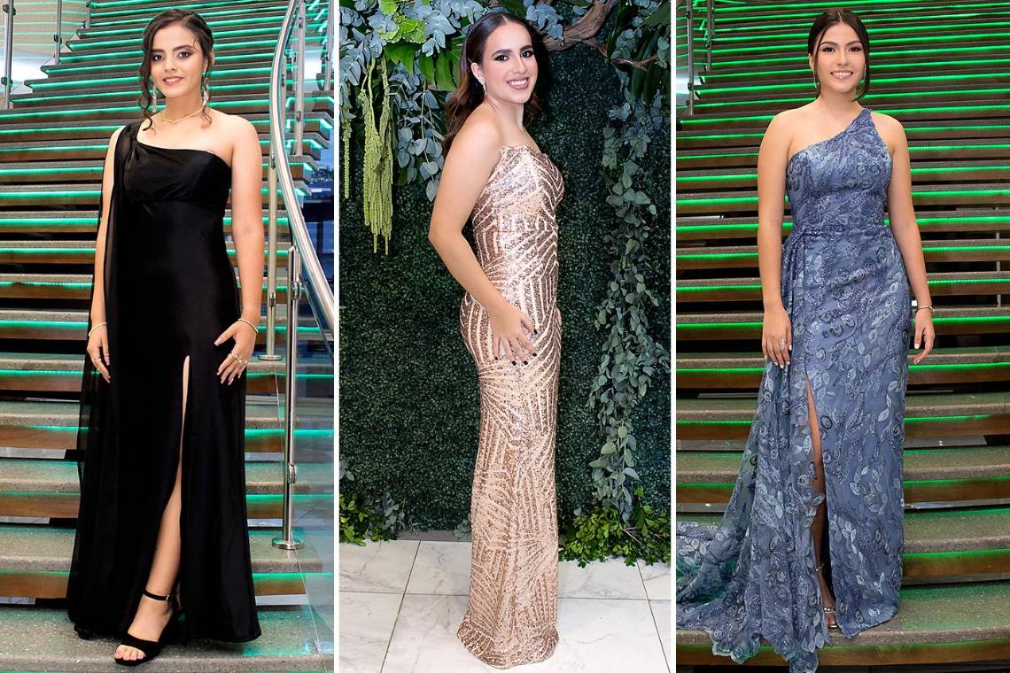Las seniors 2022 de la Escuela Santa María del Valle deslumbraron con sus hermoso vestidos en su PROM NIGHT. Aquí te dejamos algunos looks de la noche.