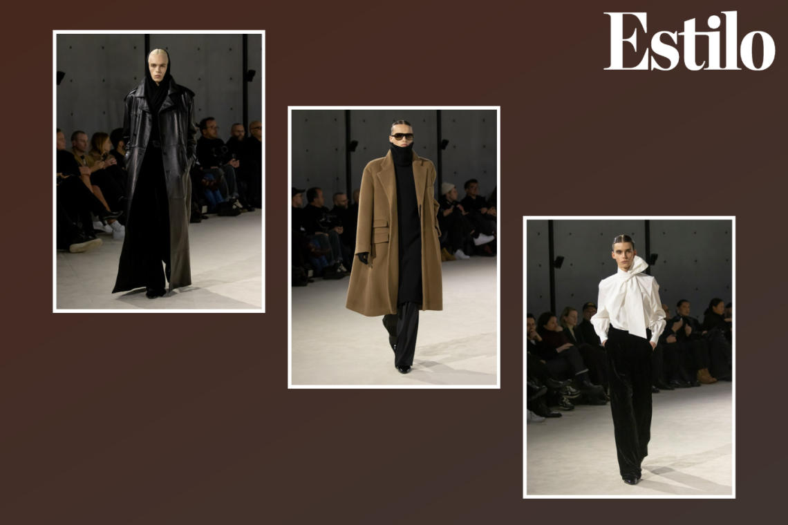 Anthony Vaccarello presentó la colección otoño/invierno 2023-2024. El negro, el blanco, el azul marino, el nude y el plateado fueron los colores que predominaron en la pasarela. El diseñador optó por crear piezas genderless y con toques progresistas. Las texturas y las formas juegan un papel importante para colección; los tacones de charol, las blusas de estilo gasa transparente con lazo, las capas estrechas, las chaquetas entalladas y camisas de capucha son los estilos que se pueden ver en las prendas. Un derroche de elegancia y sofisticación nos dejó el desfile de Saint Laurent.