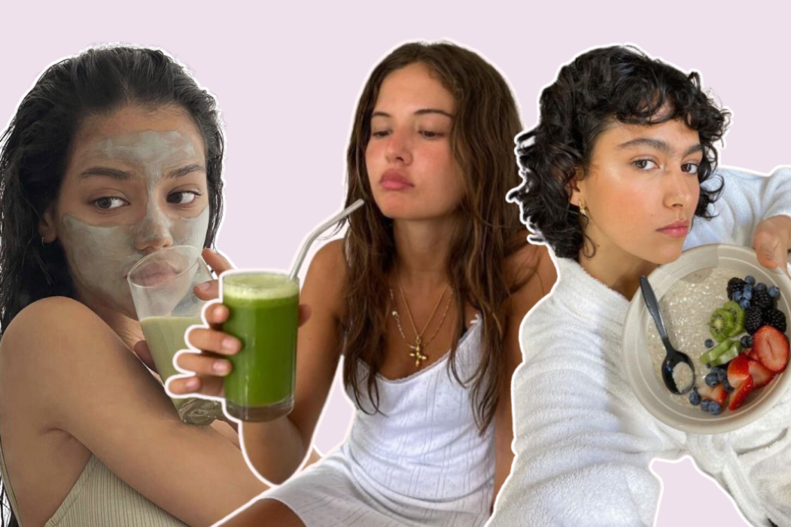 Existe la falsa creencia de que estar en tu “healthy girl era” implica sentirte bien contigo misma constantemente, limitarte a tomar solo agua y bebidas verdes, y mantener una dieta perfecta en todo momento. Esta percepción es perjudicial, ya que puede llevar a hábitos alimenticios poco saludables, trastornos alimenticios o incluso agotamiento debido a un ejercicio excesivo. Si deseas adoptar un estilo de vida saludable, aquí tienes algunos consejos que te serán útiles.