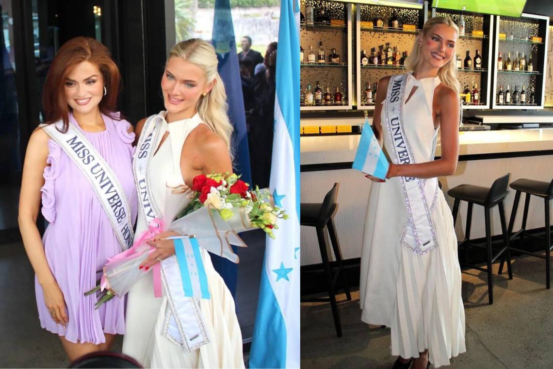 Maria Victoria Kjaer llegó a San Pedro Sula para ser parte de la gran final de Miss Universo Honduras 2025, y conocer un poco sobre la cultura del país. Su llegada marca un momento histórico, siendo la tercera Miss Universo en visitarnos, y la primera en coronar a la siguiente reina que representará a Honduras en el gran certamen de belleza. Aquí te contamos su recorrido por la nación cinco estrellas.