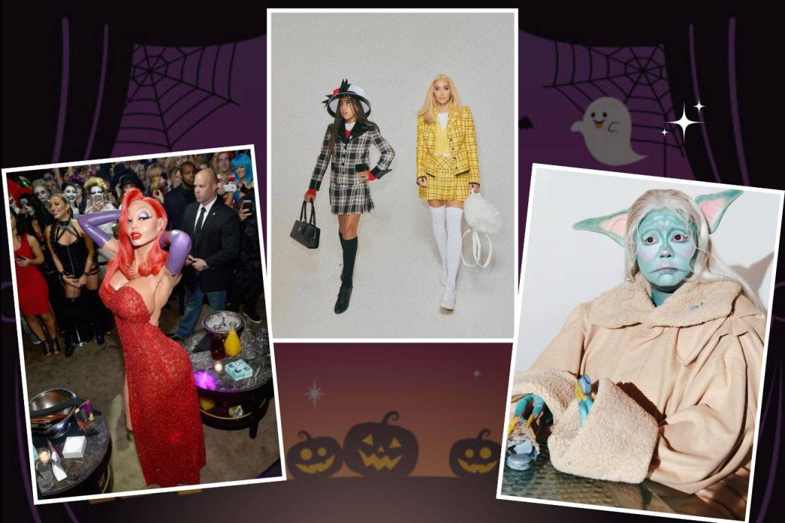 Halloween se ha convertida en la pasarela para que las celebridades muestren su lado creativo. Sus disfraces marcan tendencia y captura la a tención de miles. Desde looks icónicos hasta terroríficos atuendos, aquí te dejamos algunos de los looks más memorables de los famosos.