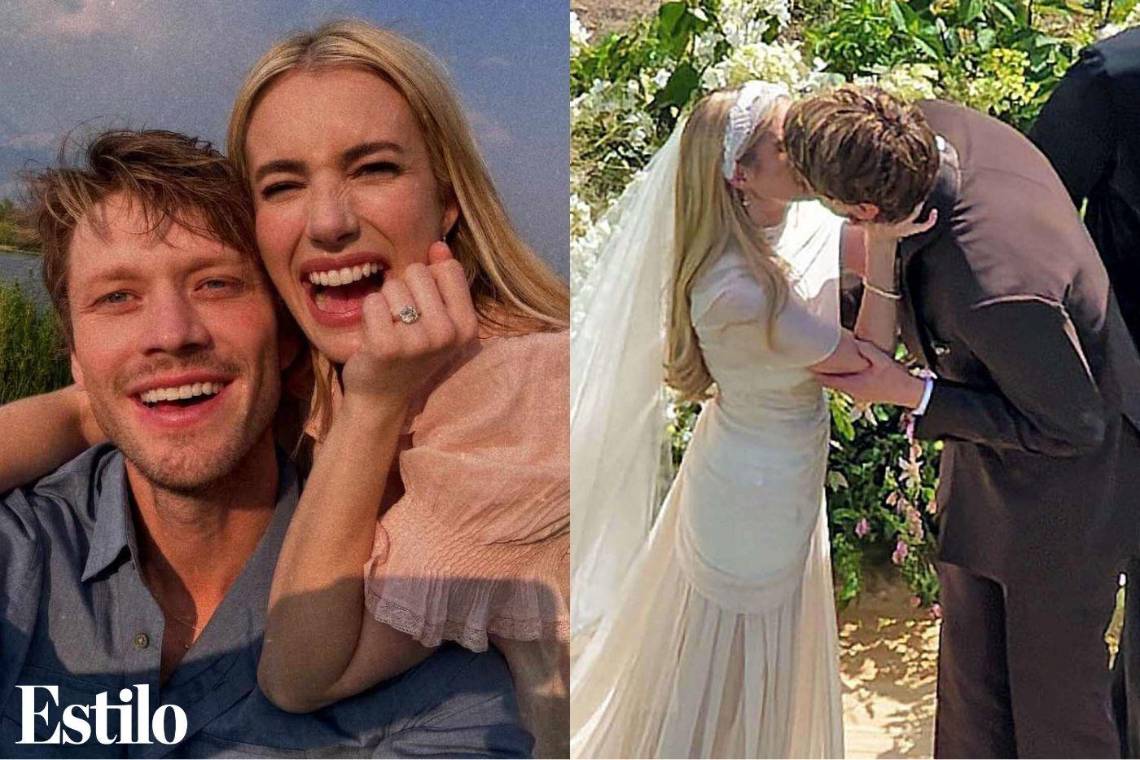 Emma Roberts y Cody John se casaron en una boda privada en Idaho