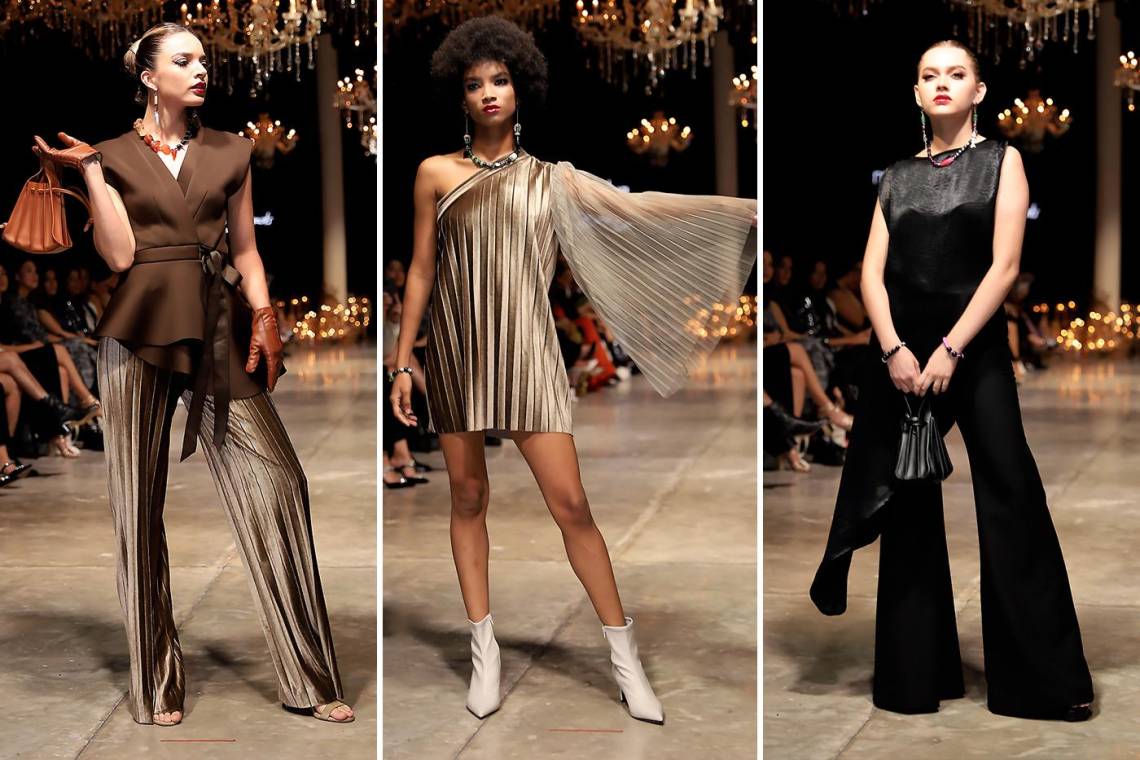 Enigmática, la colección de Morena Perpetua y don Camazots abrió la IX edición de BAC Estilo Moda, transmitiendo una energía cautivadora y sofisticada. Con esta apuesta, la firma captura la esencia que caracteriza a la mujer de hoy: fuerte, valiente y siempre elegante.