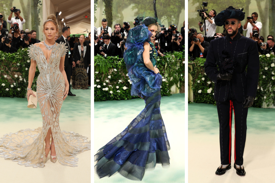 ¡La espera terminó! La MET GALA 2024 inició con una green carpet llena de glamour y brillo. Aquí te dejamos las celebridades que desfilaron por las gradas del Museo Metropolitano de Nueva York.