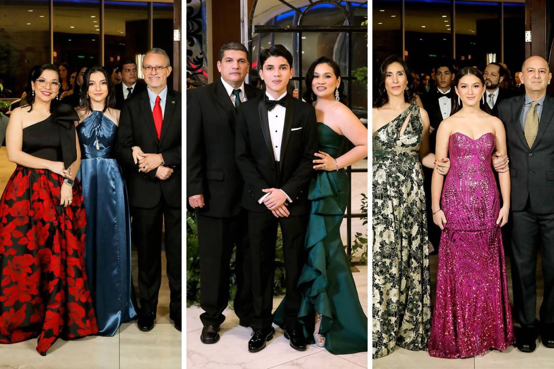 En una noche mágica y llena de emoción, la Generación 2024 del Instituto Experimental La Salle celebró su esperada prom, marcando el cierre de una etapa inolvidable. Antes de que la fiesta comenzara, los graduados desfilaron del brazo de sus padres hacia el salón Napoleón del Centro de Convenciones del Hotel Copantl, en un momento cargado de orgullo y alegría, donde las miradas y sonrisas reflejaban el inmenso amor y la satisfacción por el gran logro de sus hijos.