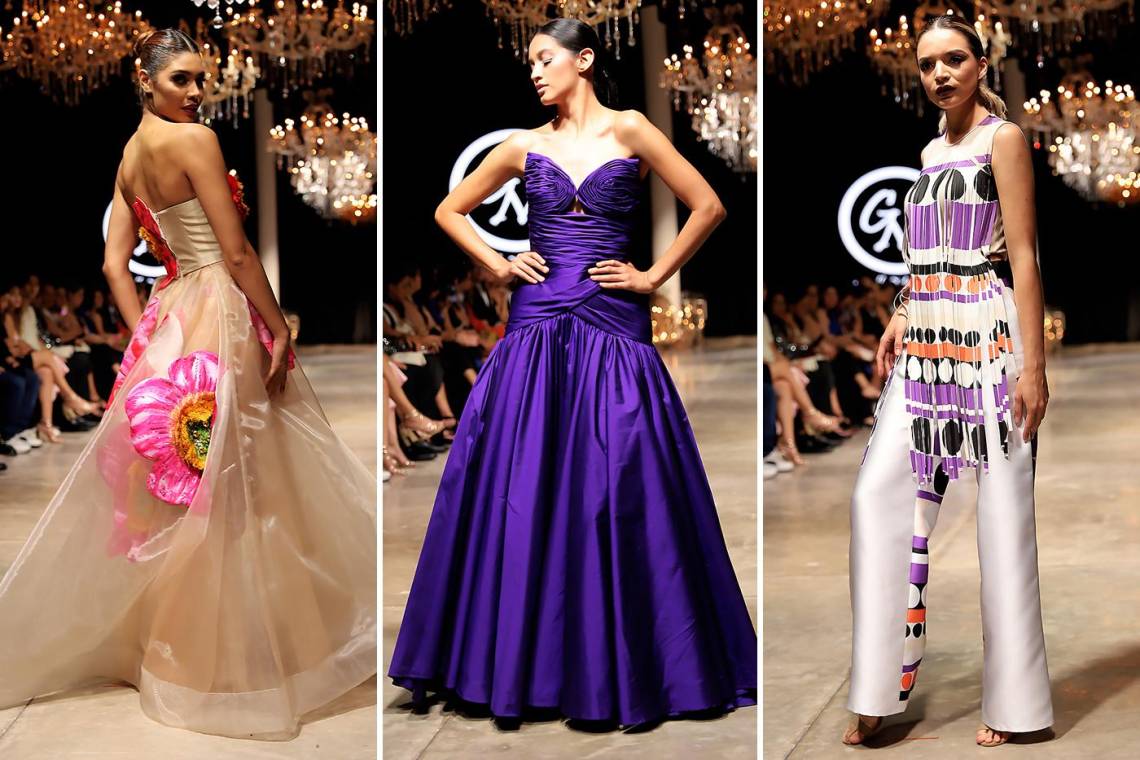 Fiel a su estilo bohemio casual, y su amor por los estampados, Giselle Matamala presentó su primera colección para BAC Estilo Moda, en la que deleitó con una mezcla de tejidos, texturas y colores que salpicaron de alegría la pasarela.