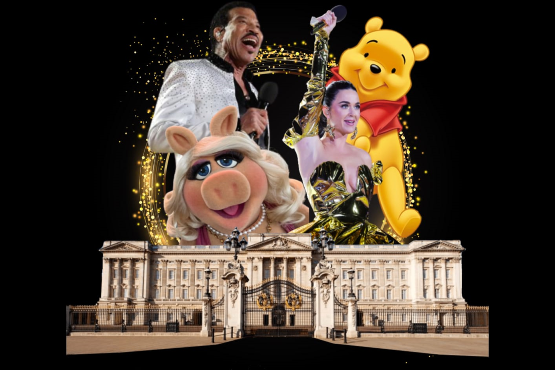 Luego de la ceremonia de la coronación de Carlos III, se festejó con un concierto que el Reino Unido ya tiene nuevo Rey; desde Katy Perry hasta Winnie the Pooh, estos fueron quienes se presentaron al evento.