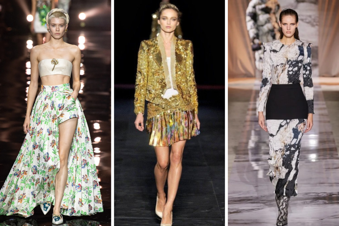 Los diseños de Roberto Cavalli son reconocidos por su audacia, extravagancia y lujo. Su estilo distintivo, caracterizado por estampados animales, telas exuberantes y siluetas sensuales, ha dejado una marca indeleble en la moda contemporánea. Aquí te mostramos de algunos de sus diseños mas icónicos