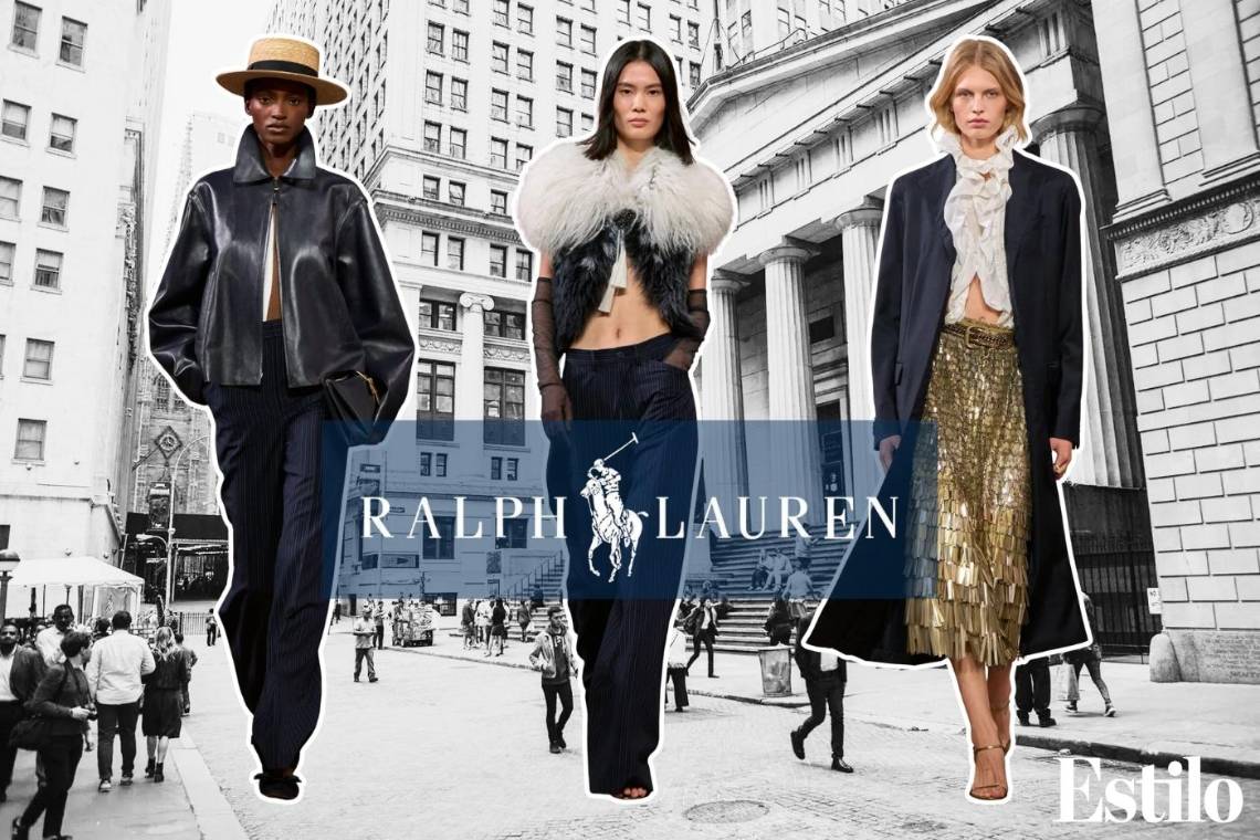 Ralph Lauren regresó por tercera vez a la galería Jack Shainman en downtown Manhattan para dar inicio a la New York Fashion Week, presentando su colección Primavera 2027. Complementando el luminoso mármol blanco del espacio, los tapices y bancos pintados a juego crearon el ambiente perfecto para una línea basada en un romance moderno para la USA clásica.