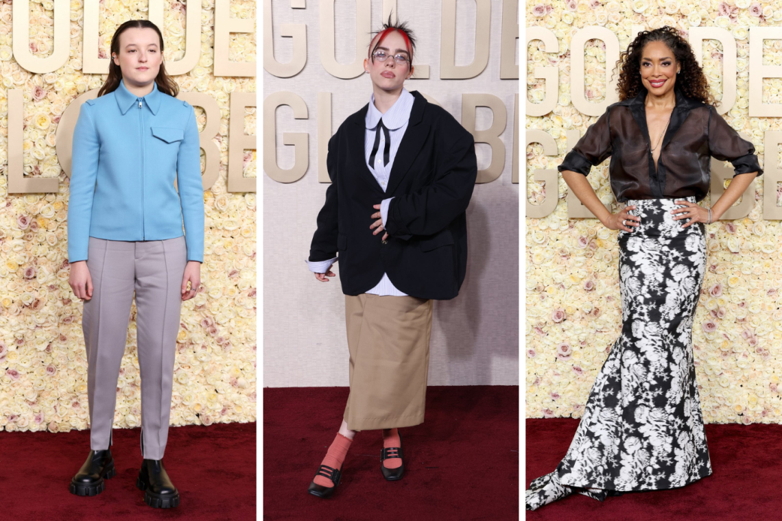 Sin duda, la alfombra roja de los Globos de Oro desbordó glamour y elegancia, pero algunas celebridades realmente no acertaron con sus elecciones de vestuario. Aquí te dejamos algunos de los peores looks de la gala.