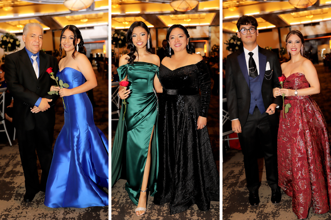 Los graduandos del San José del Carmen, promoción 2023, vivieron con gran emoción su anhelada PROM. La velada se inauguró con el conmovedor desfile de padres e hijos, seguido de un baile cargado de emotividad para brindar en honor a los nuevos graduados.