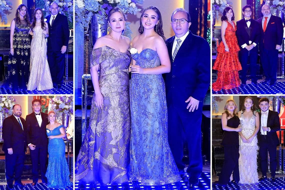 El desfile de los seniors 2022 de la Escuela Episcopal Bilingüe “El Buen Pastor” estuvo cargado de mucha emotividad para los padres y graduados, quienes recorrieron el salón Jerusalén del Club Hondureño Árabe, posaron para las cámaras y bailaron el vals para festejar el triunfo de estos 42 jovenes.