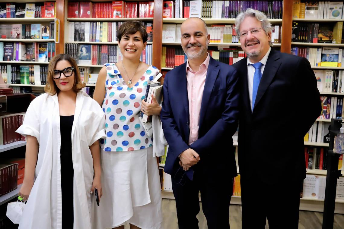 Blanca Bendeck, Leonor Gandía, Jaume Segura y Emanuel Pineda.