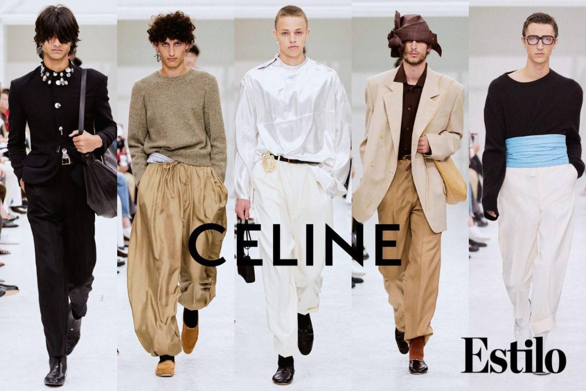 Bajo la dirección creativa de Michael Rider, Celine presentó su colección masculina de primavera 2027 en la última jornada de la Semana de la Moda de París. La colección reveló un estudio sartorial cuidadosamente elaborado, bajo el lema “Fuerte y Tierno”. La presentación supuso una evolución muy esperada en la línea moderna de la marca, centrada en lo esencial y celebrando la individualidad, la sinceridad y el estilo instintivo.