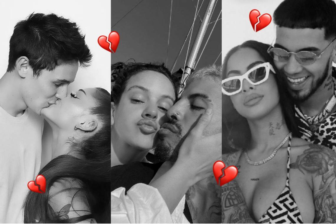 El 2023 ha roto récord en corazones rotos dentro de los famosos. Desde Ariana Grande y Taylor Swift, hasta el mismísimo Anuel AA: a continuación te mostramos un recap de las rupturas amorosas a lo largo de este año.