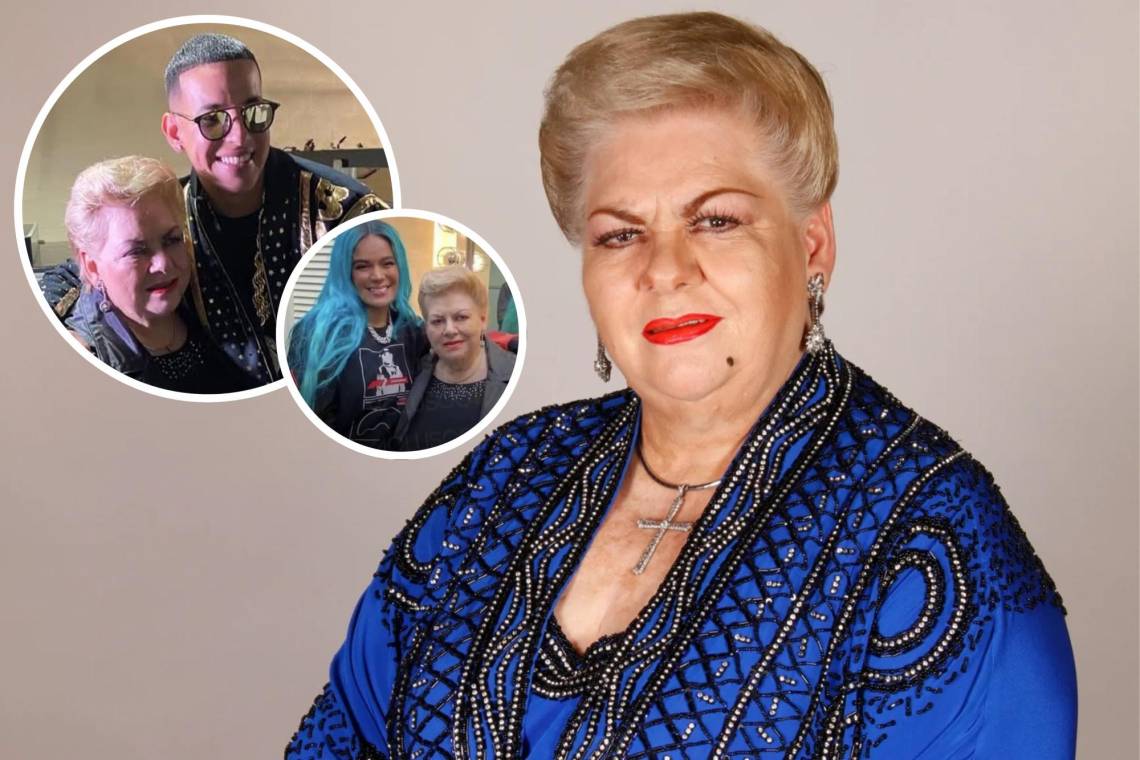 Paquita la del Barrio, la inigualable voz que dio vida a himnos contra los “ratas de dos patas”, se convirtió en una leyenda de la música mexicana. A lo largo de su carrera, incontables famosos se tomaron una foto con ella, desde el gran Vicente Fernández hasta la estrella colombiana, Karol G. Ahora que la icónica intérprete nos ha dejado, su legado sigue vivo en estas imágenes que capturan momentos únicos con grandes figuras del entretenimiento. Aquí te mostramos algunos de los famosos que tuvieron el honor de compartir un instante con Paquita.