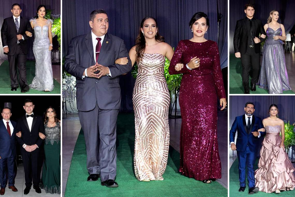 Así se vivió el Desfile de Padres e Hijos en la prom night de la Escuela Santa María del Valle