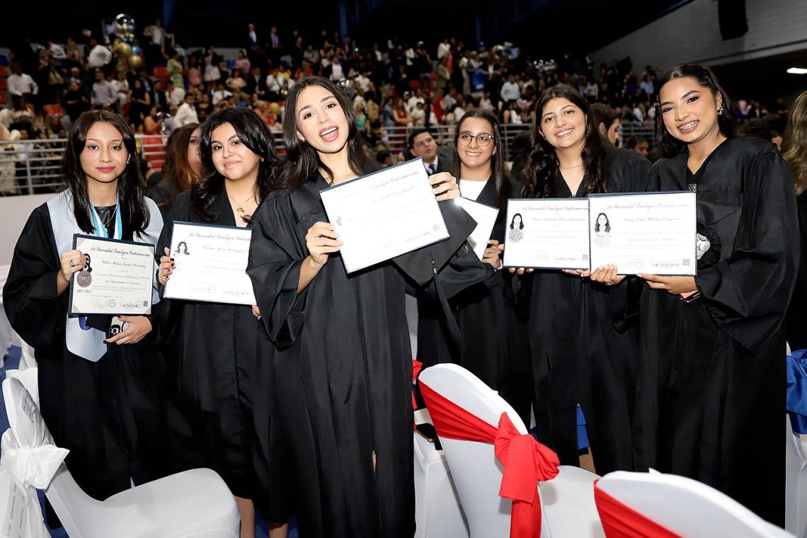 UNITEC celebra graduaciones 2025 de nuevos profesionales de grado en Tegucigalpa