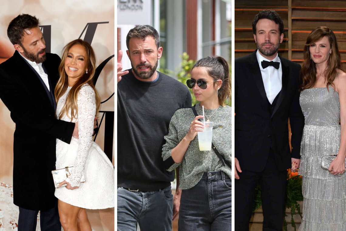 Ben Affleck no solo ha capturado la atención del público con su talento en la pantalla grande, sino también con su vida amorosa, la cual ha sido tan fascinante como su carrera en Hollywood. Desde romances tempranos hasta relaciones duraderas y reencuentros sorprendentes, Affleck ha experimentado los altibajos del amor bajo el ojo público. Aquí te mostramos sus parejas.