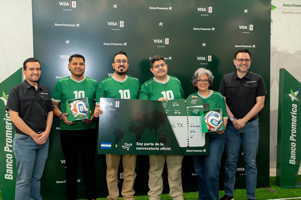 Banco Promerica anuncia los 6 ganadores que vivirán la Copa Mundial de la FIFA 2026™