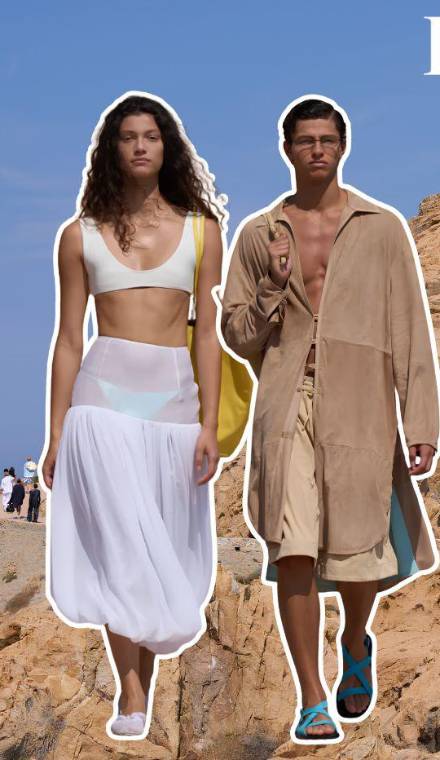 Simon Porte Jacquemus creó una colección al estilo mediterráneo para la primavera/verano de 2027. Inspirada en sus vacaciones de la infancia con su difunta madre en la isla francesa de Corsica, la línea recibe el título ‘Le Bonheur’, traducido al español como “felicidad”.