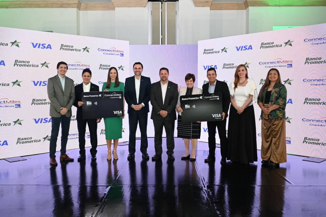 Banco Promerica, Visa y ConnectMiles lanzan su nueva tarjeta de crédito